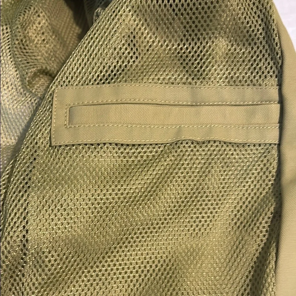 Harley-Davidson Olive Green Moto Jacket Lightweight Zip Front Logo Women’s - Picture 11 of 14